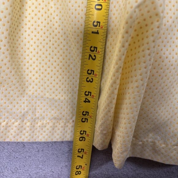 Vintage Butter Yellow Tiered Prairie Maxi Dress Cottage Core Ditsy Bridgerton‎ - Picture 14 of 16